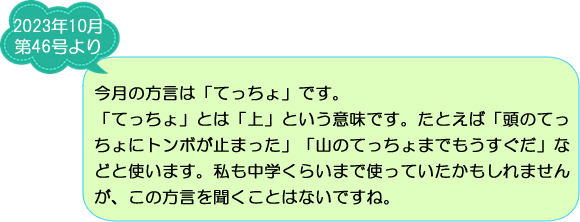 ご存知ですか？妻有地方の方言