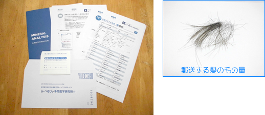 郵送されてくる資料一式